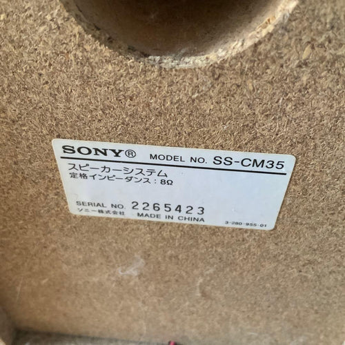 Sony Cd, Md Cassette Decks Cmt-M35Wm Hi-Fi