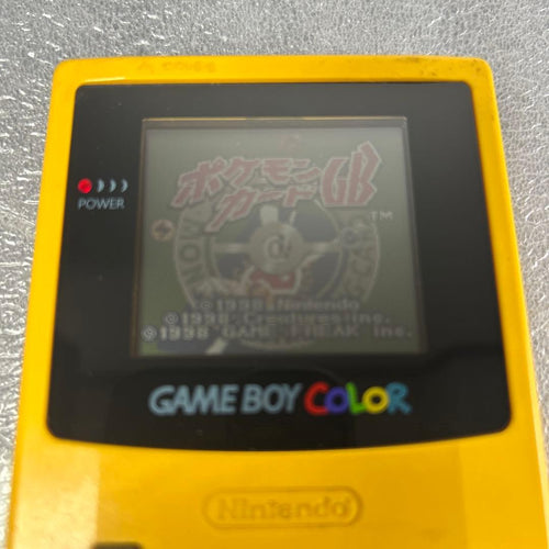 Nintendo Consoles (Game Boy Color) Cgb-001
