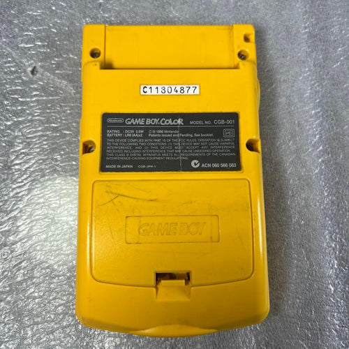 Nintendo Consoles (Game Boy Color) Cgb-001