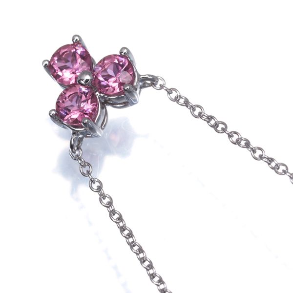 Tiffany Necklace K18Wg #192690