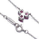 Tiffany Necklace K18Wg #192690
