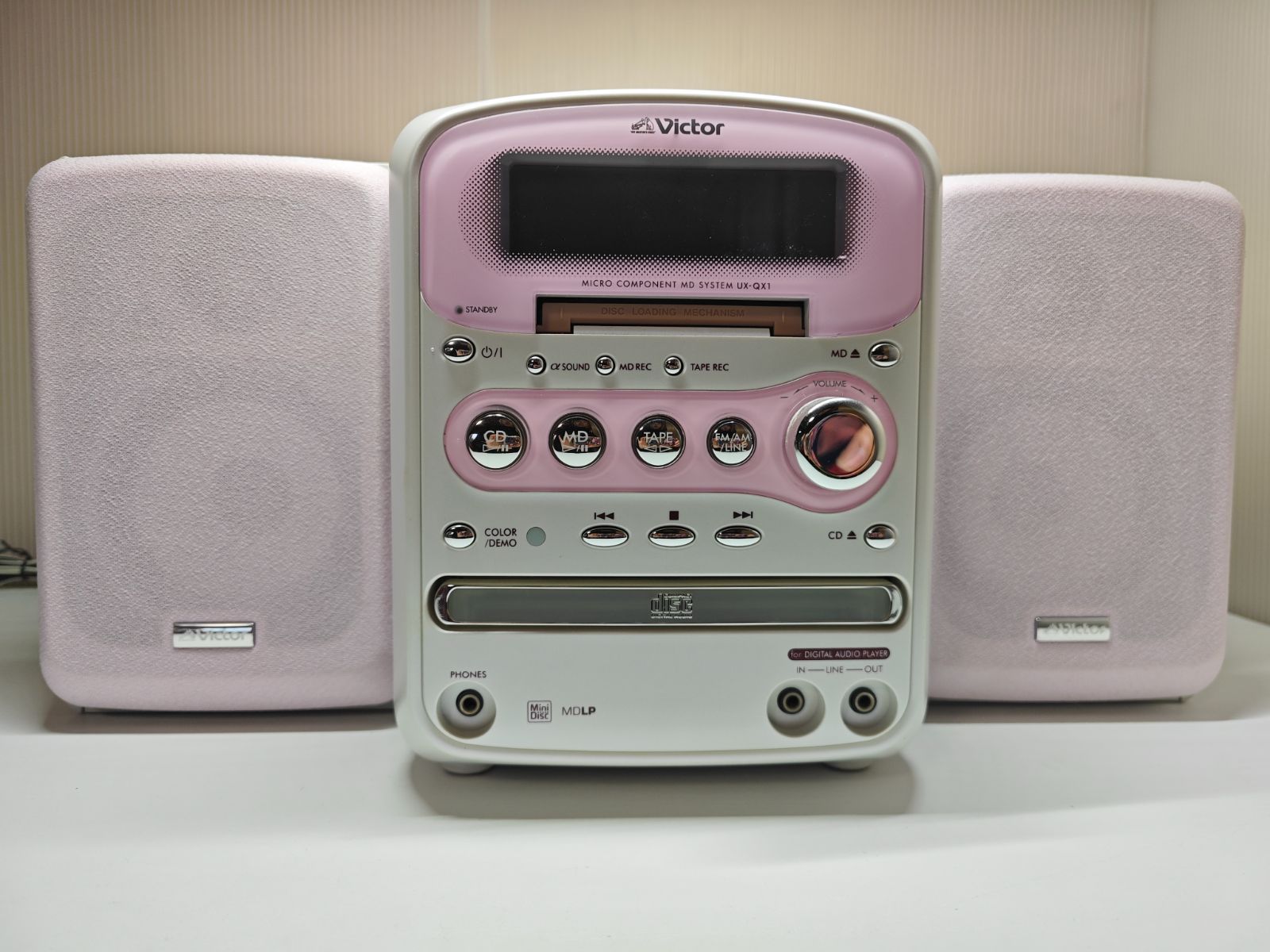 Victor Mini -Component Cd/Md Ux-Qx1 2007