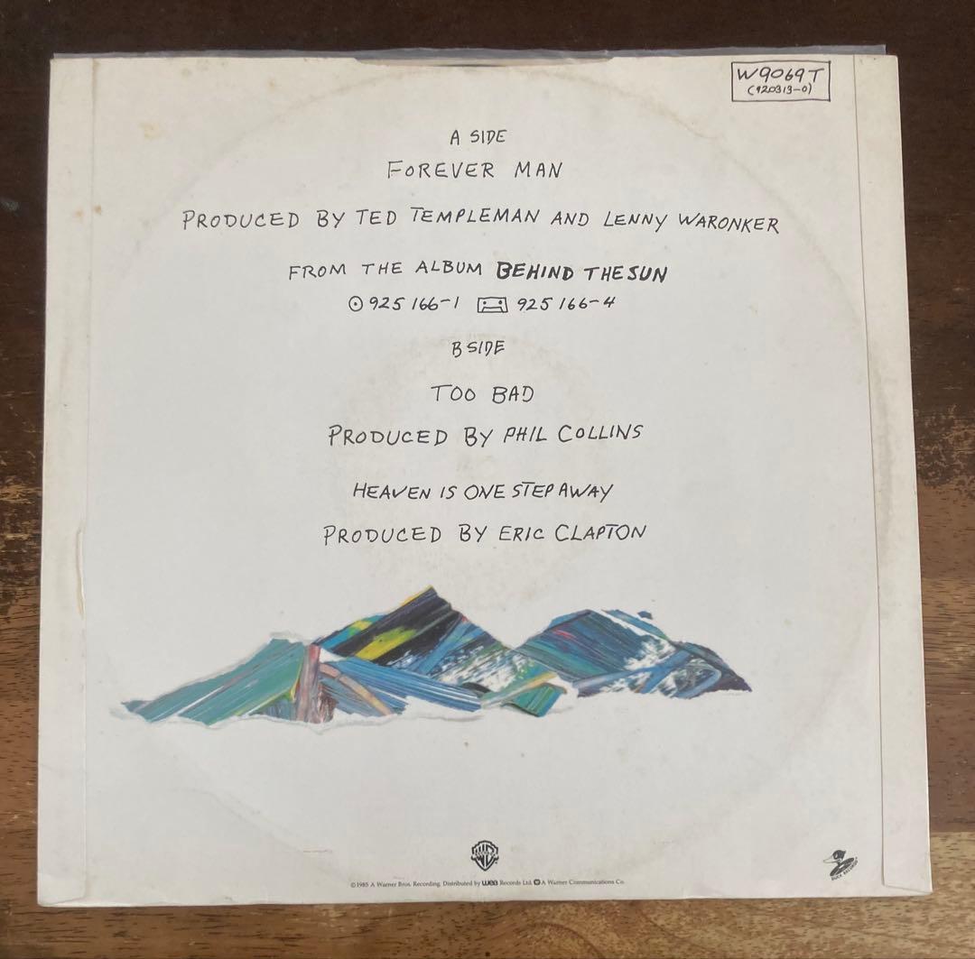 Overseas Music Eric Clapton Forever Man W/