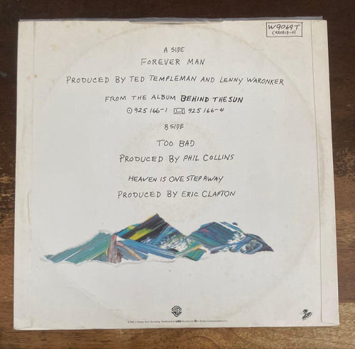 Overseas Music Eric Clapton Forever Man W/
