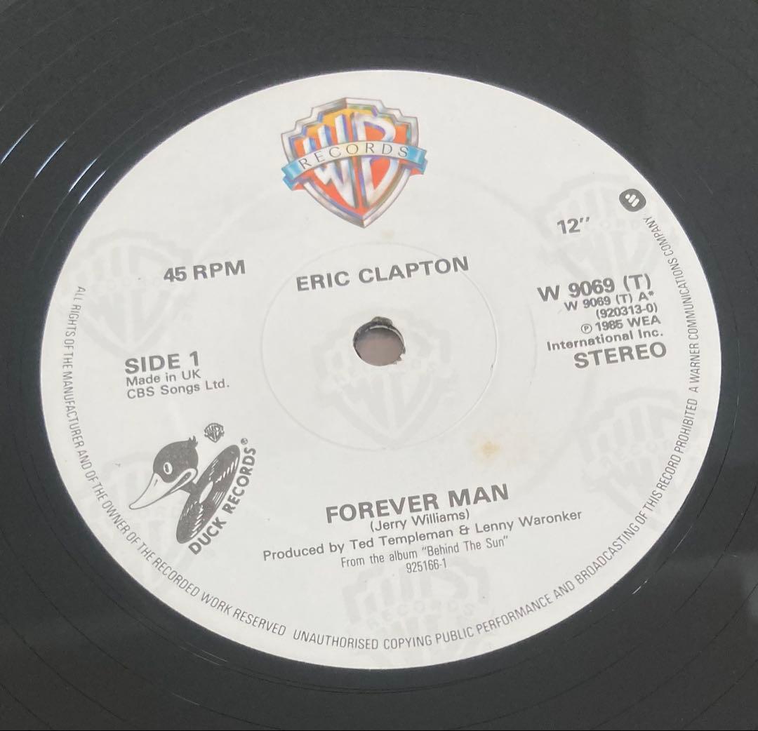 Overseas Music Eric Clapton Forever Man W/