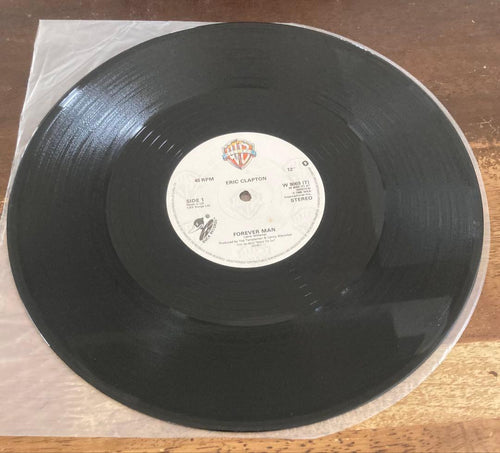 Overseas Music Eric Clapton Forever Man W/