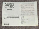 Casio Keyboards Digital Pianos Casiotone Ct-350