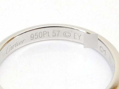Cartier Ring Pt950 16 (57) 7L8A
