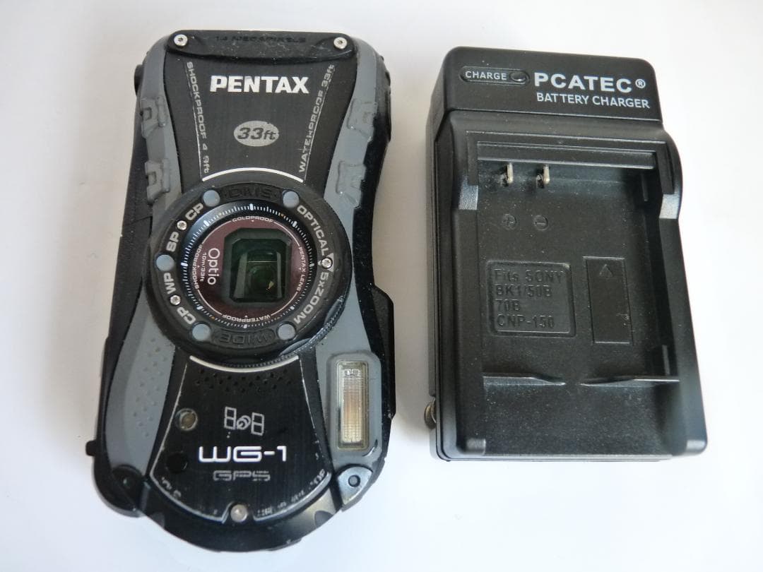 Pentax Compact Digital Camera Wg-1 Gps