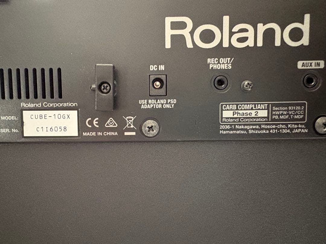 Roland Guitar Amplifiers Cube-10Gx