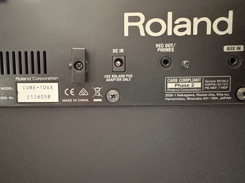 Roland Guitar Amplifiers Cube-10Gx