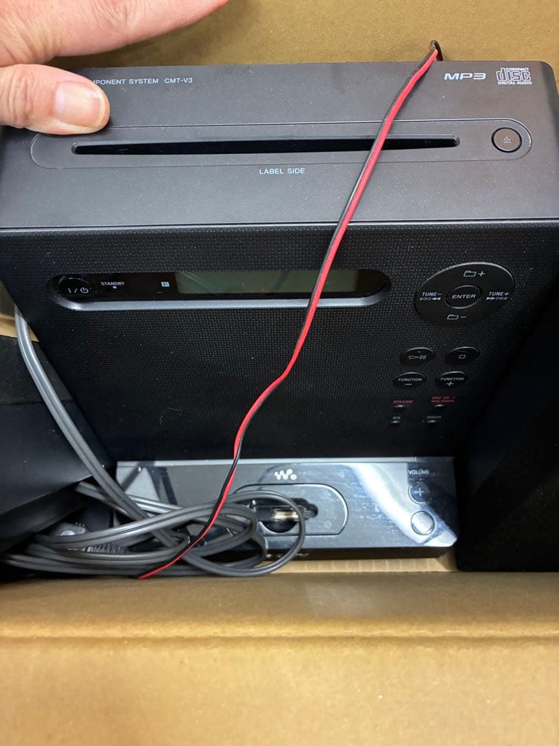 Cd Md Cassette Deck Sony Cmt-V3