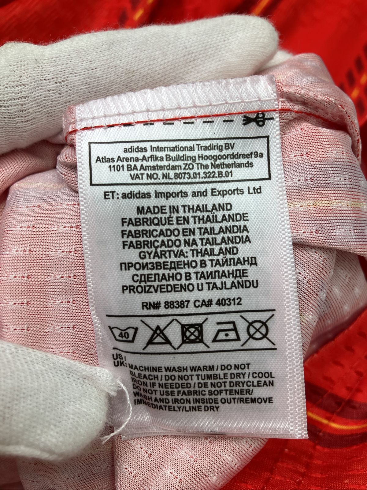 Adidas T -Shirt J/Xl