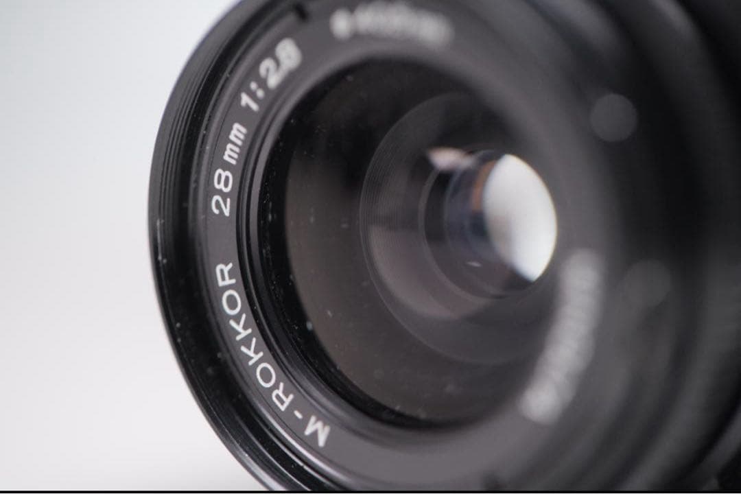 Minolta Prime Lenses M-Rokkor F2.8