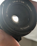 Minolta Prime Lenses M-Rokkor F2.8