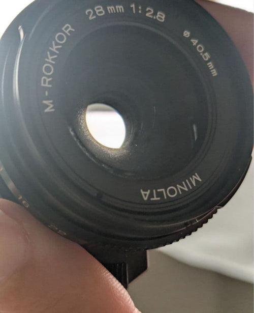 Minolta Prime Lenses M-Rokkor F2.8