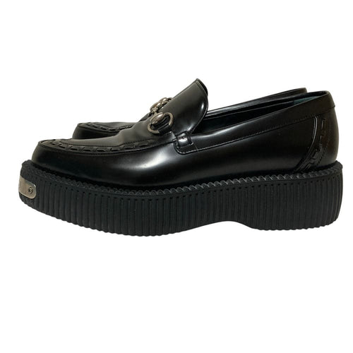Gucci Loafers Leather Shoes 797095 6.5 Used