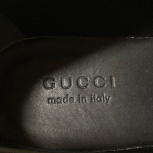Gucci Loafers Leather Shoes 797095 6.5 Used