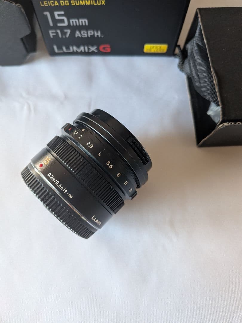Panasonic Zoom Lenses Leica Dg Summilux15Mm F1.7