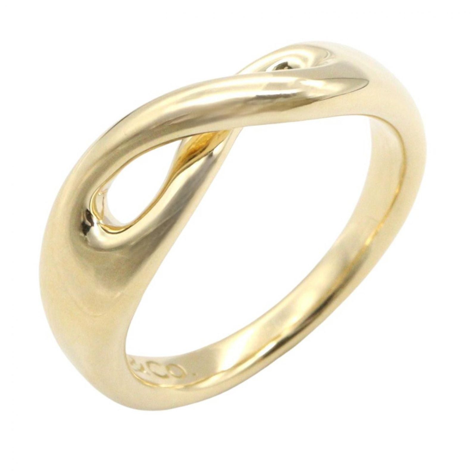 Tiffany Ring Co #8 K18 Used A