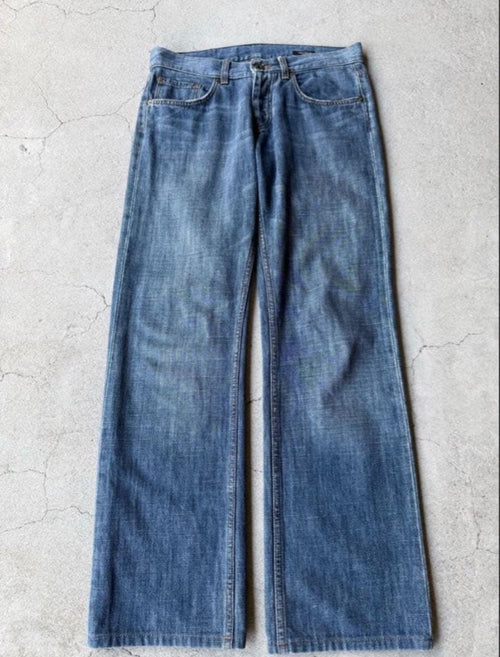 Miu Straight Jeans Miumiu