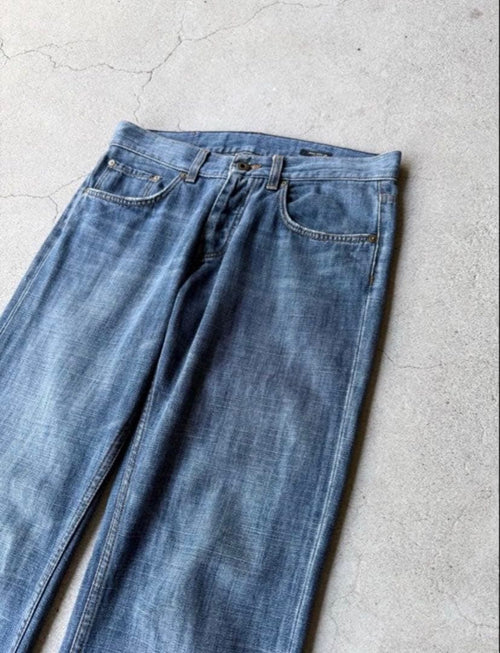 Miu Straight Jeans Miumiu