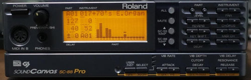 Roland Hardware Instruments Sound Canvas Sc-88 Pro