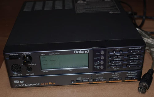 Roland Hardware Instruments Sound Canvas Sc-88 Pro