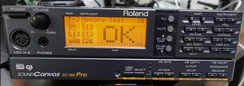 Roland Hardware Instruments Sound Canvas Sc-88 Pro