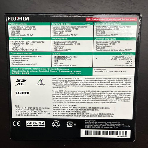 Fujifilm Other Finepix Xp80