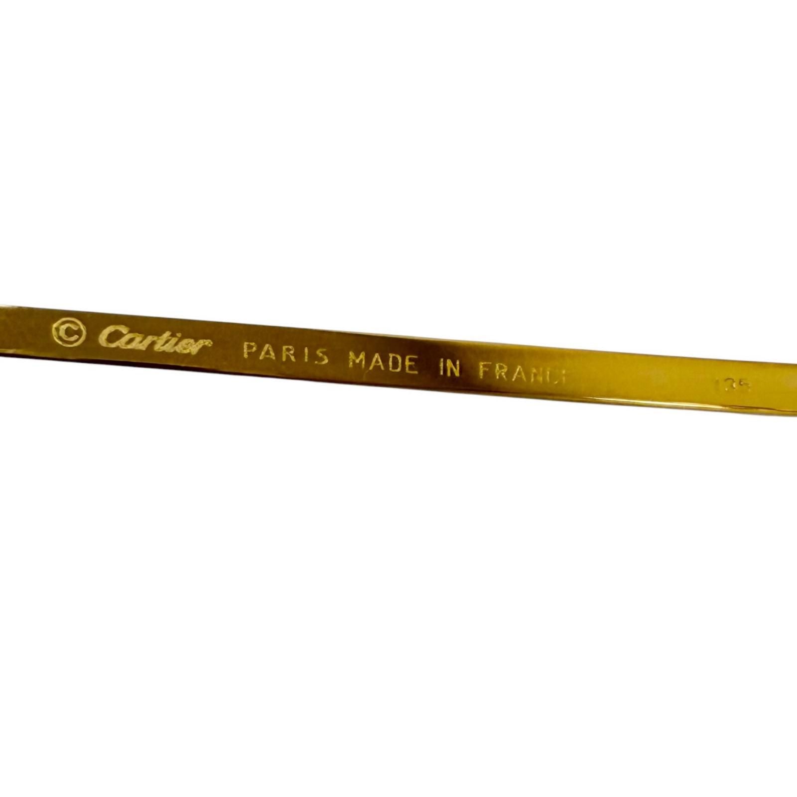 Cartier Glasses 2C 18 (Color)