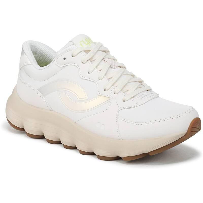 Sneakers Ryka Podflow Retro Walking Sneaker For Women White Alyssum