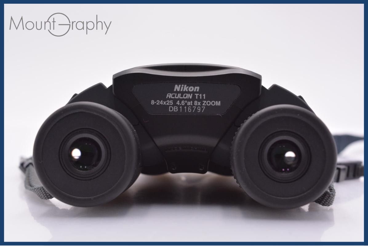 Binoculars Opera Glasses Nikon Aculon T11 8-24X25 4.6 At 8X Zoom #Am7681