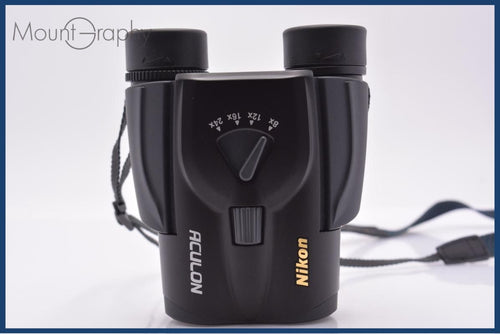 Binoculars Opera Glasses Nikon Aculon T11 8-24X25 4.6 At 8X Zoom #Am7681