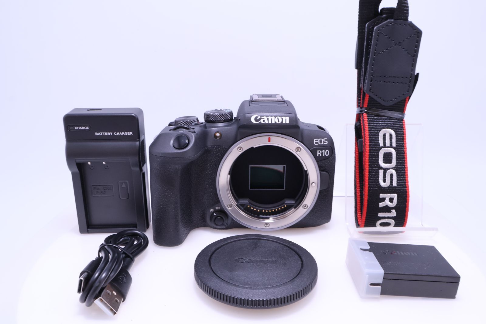 Canon Mirrorless Interchangeable Lips 1,000 Eos R10 Aps-C (Black)(