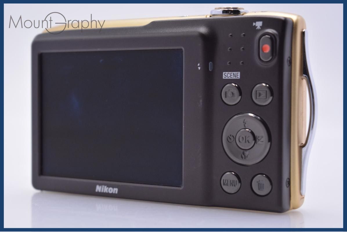 Compact Digital Camera Nikon Coolpix S3300 6X #Ks437