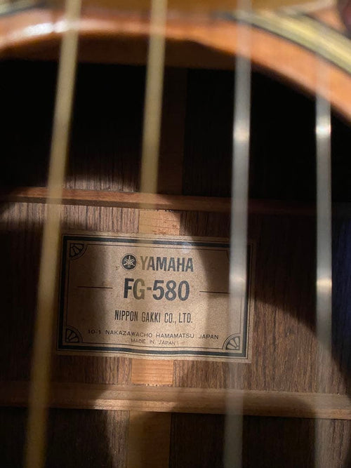 Yamaha Acoustic Guitars Fg-580