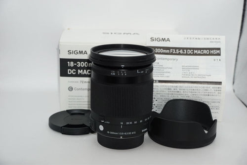 Lens (Zoom) Sigma 18-300Mm F3.5-6.3 Dc Macro Hsm