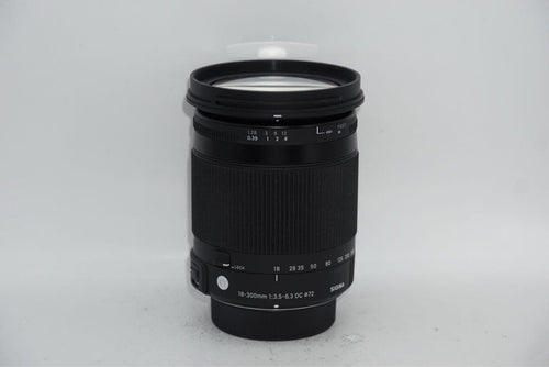 Lens (Zoom) Sigma 18-300Mm F3.5-6.3 Dc Macro Hsm