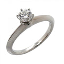 Tiffany Ring 1Pd Pt950 0.28Ct 6.5