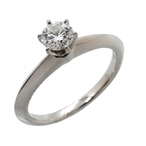 Tiffany Ring 1Pd Pt950 0.28Ct 6.5
