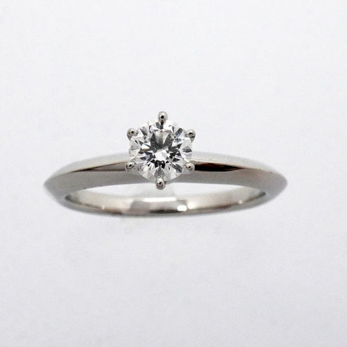 Tiffany Ring 1Pd Pt950 0.28Ct 6.5