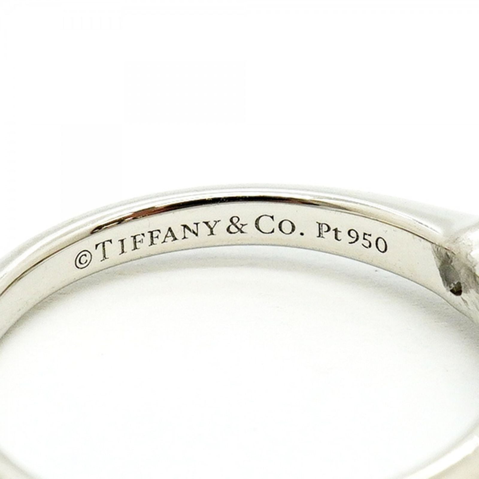 Tiffany Ring 1Pd Pt950 0.28Ct 6.5