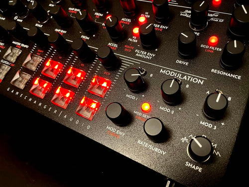 Analog Synthesizers Motor Synth Mkii Gamechanger Audio