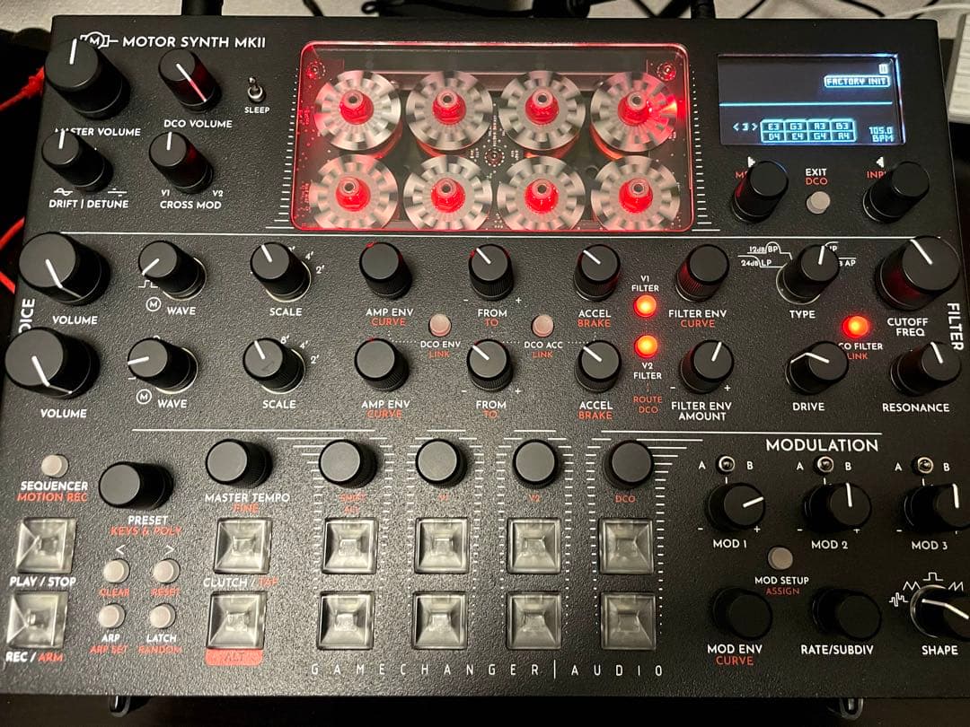 Analog Synthesizers Motor Synth Mkii Gamechanger Audio