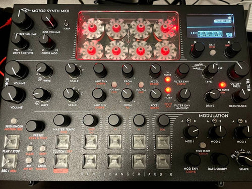 Analog Synthesizers Motor Synth Mkii Gamechanger Audio