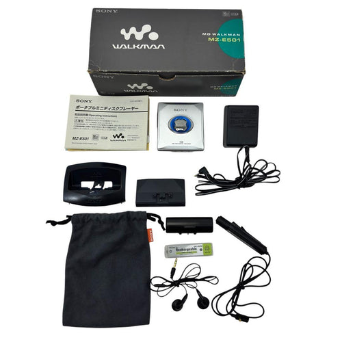 Sony Portable Md Player Mz-E501-S Mdlp
