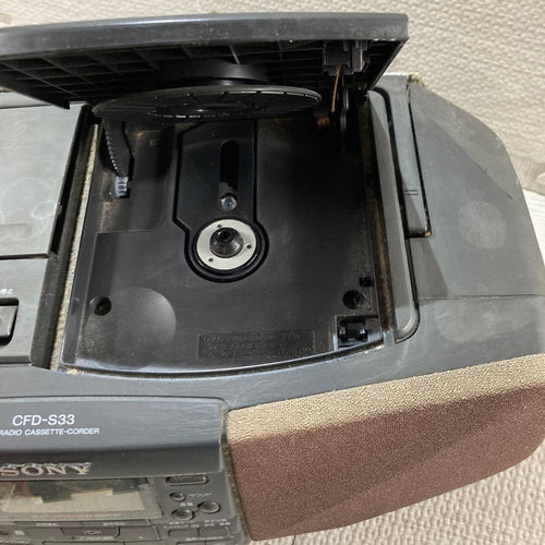 Cd, Md Cassette Decks Sony Cfd-933