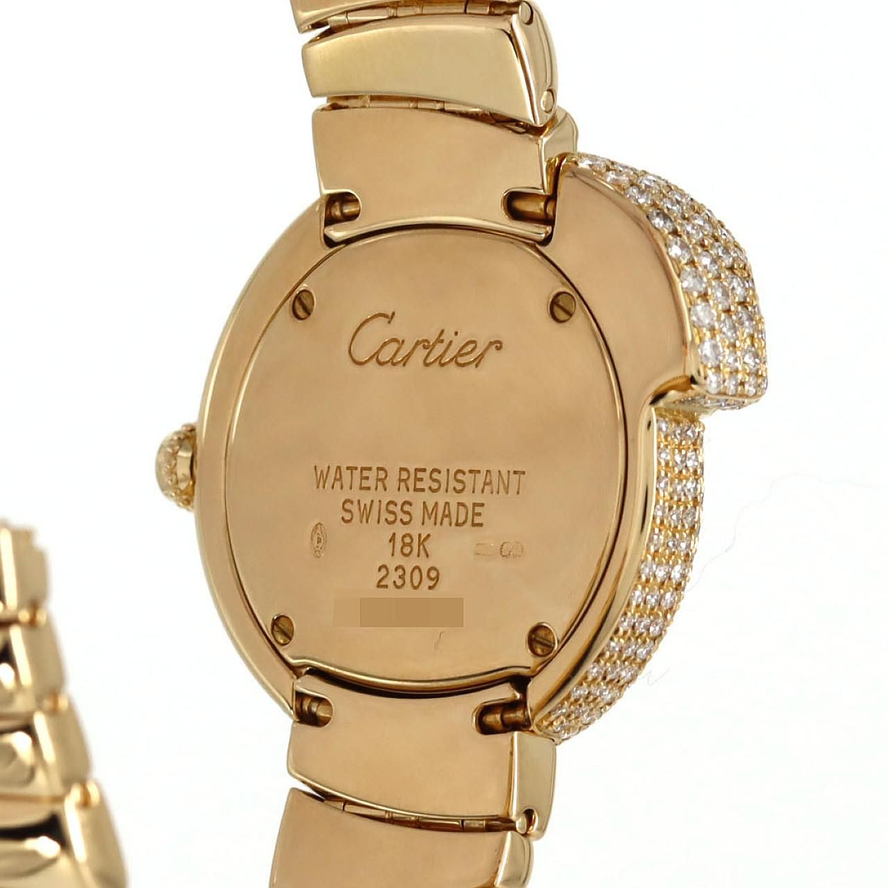 Cartier Watch (Quartz) 1925 Yg/5D Wf3175R4 Yg