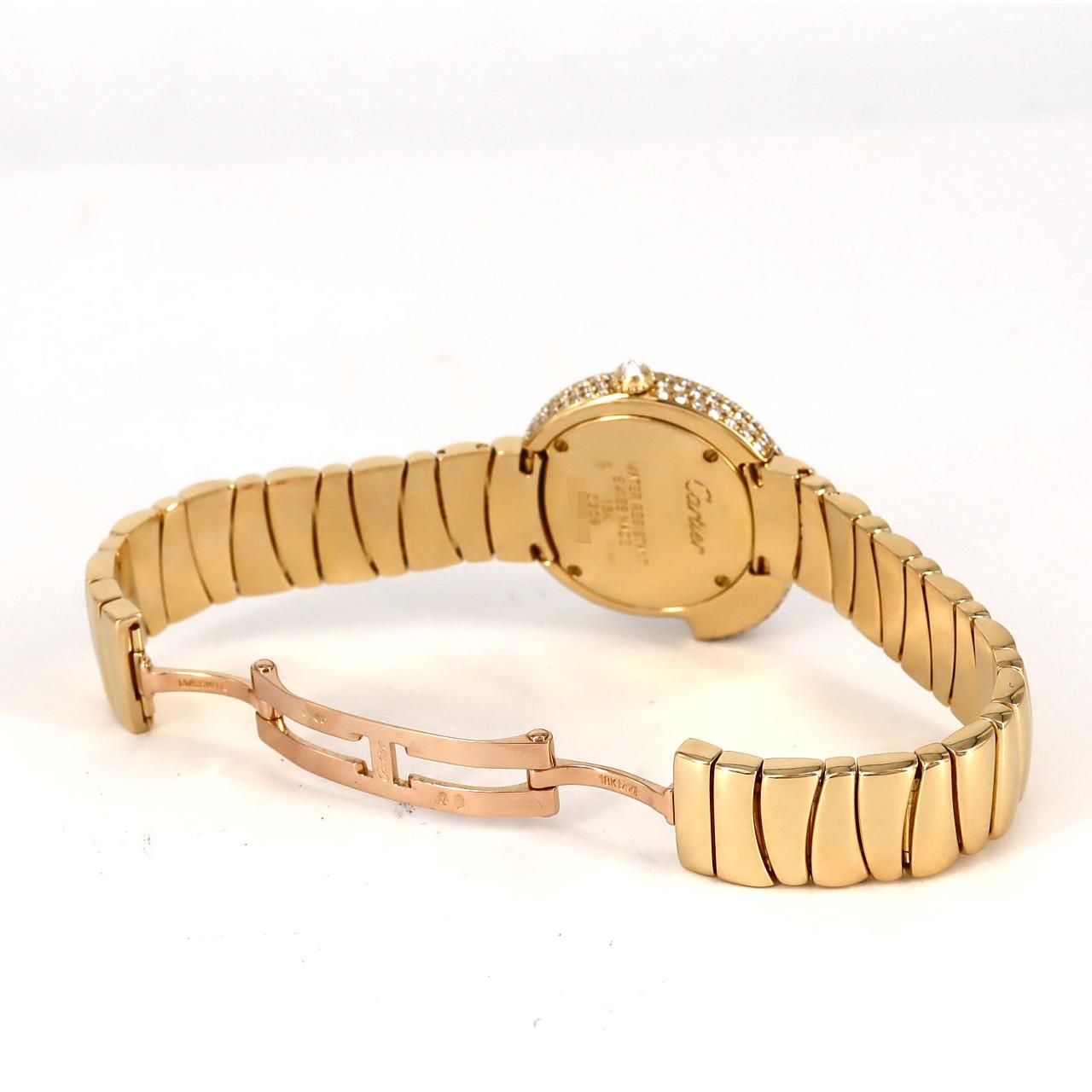 Cartier Watch (Quartz) 1925 Yg/5D Wf3175R4 Yg